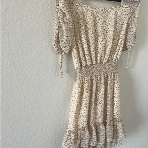 Liberty Love Tan Puff Sleeve Sundress - Picture 11 of 16